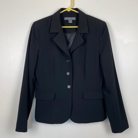 Josephine Chaus Black Blazer. Size 8 - Picture 1 of 9